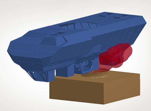 ADG Mobility Landmine Simulation